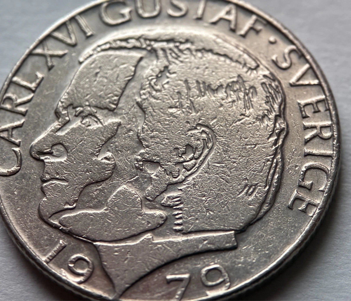 1 Krona 1979 | Schweden | König Carl XVI. Gustaf | Schwedische Krone | Münze