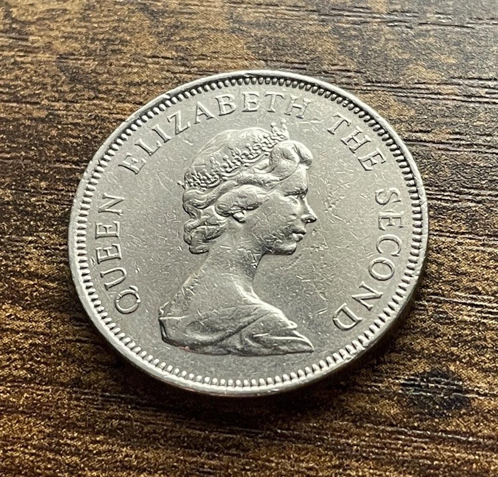 10 New Pence 1975 | Jersey | Bailiwick of Jersey | Elizabeth II. | Kupfer-Nickel Münze | schön