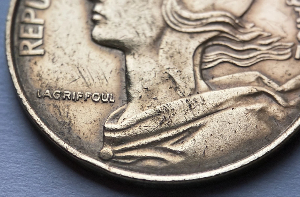 20 Centimes 1996 | Frankreich | Marianne | Aluminiumbronze Münze | schön