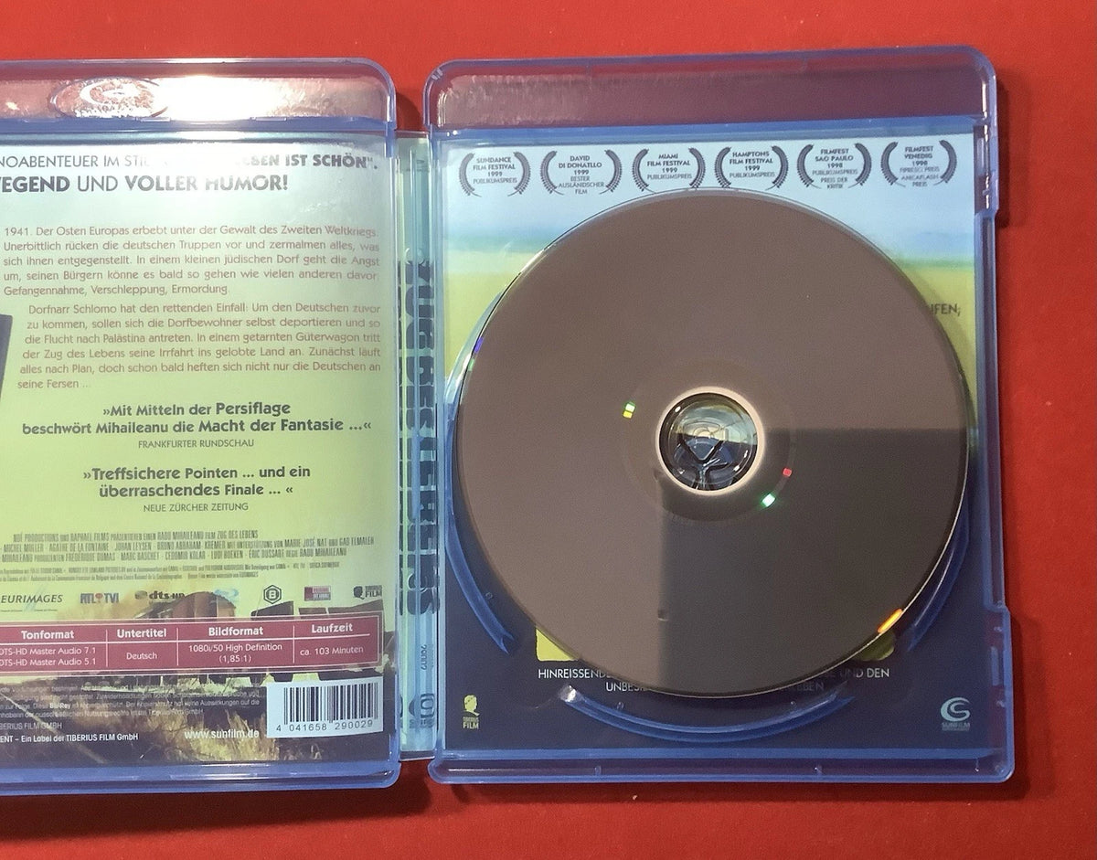 Zug des Lebens – von Radu Mihaileanu (Blu-ray) | Tragikomödie | Zustand: Akzeptabel