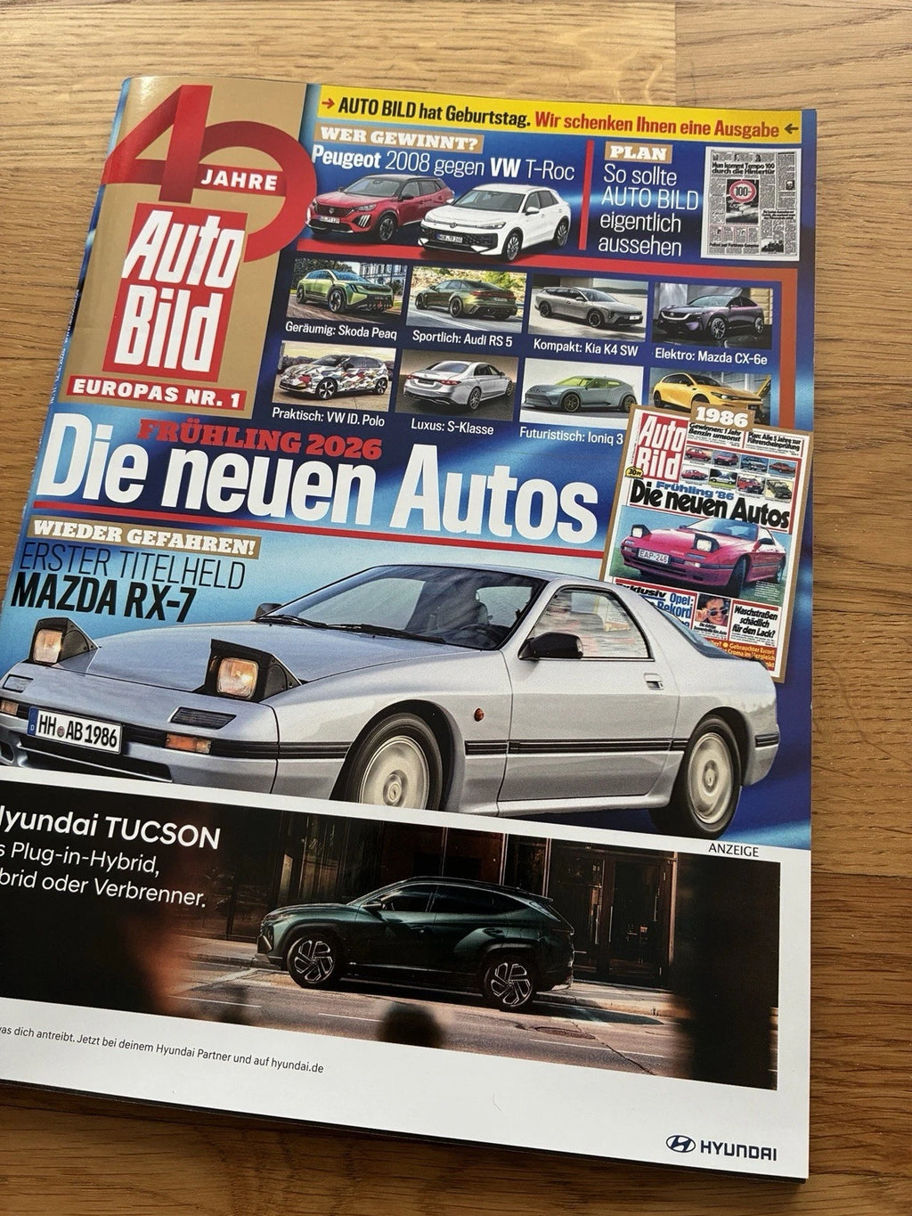 Auto Bild Nr. 11/2026 | 40 Jahre Jubiläum | Mazda RX-7 | Automagazin | wie neu