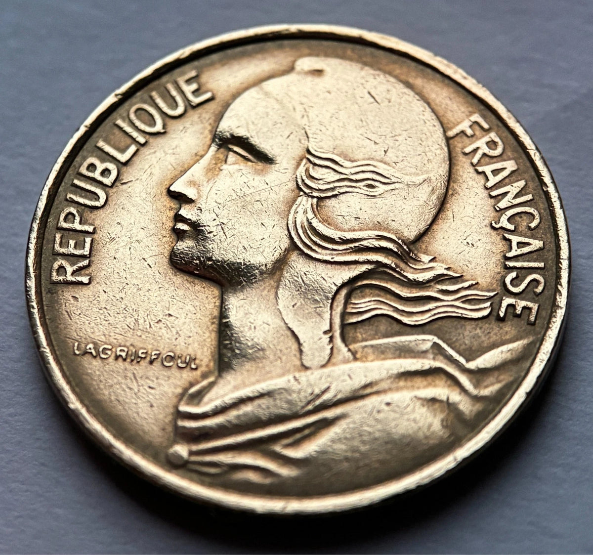 10 Centimes 1998 | Frankreich | Marianne | Aluminiumbronze Münze | vorzüglich