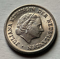 10 Cent 1958 | Niederlande | Königin Juliana | Nickel Münze