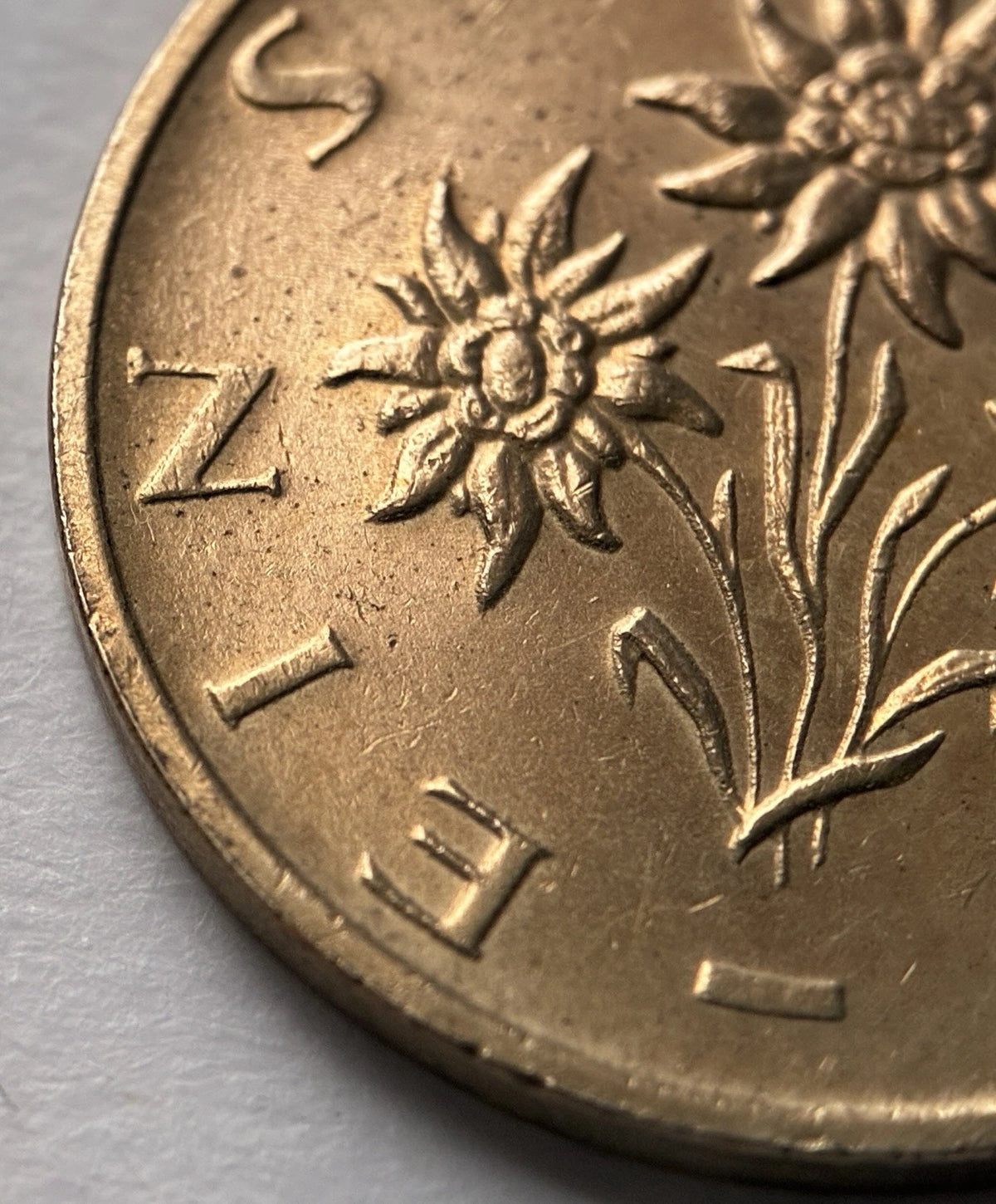 1 Schilling 1995 | Österreich | Edelweiß | Alpenblume | Aluminiumbronze Münze | sehr schön