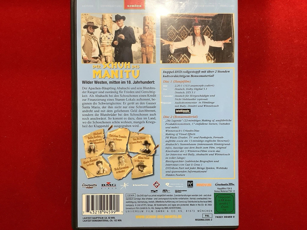 Der Schuh des Manitu | Deluxe Widescreen Edition | Kult-Komödie von Michael Bully Herbig | 2 DVDs
