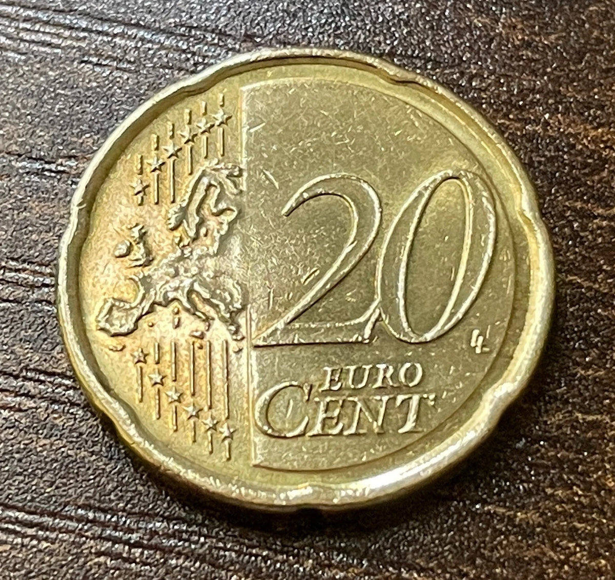 20 Cent 2008 | Zypern | Schiff von Kyrenia | Münze aus Nordischem Gold | sehr schön