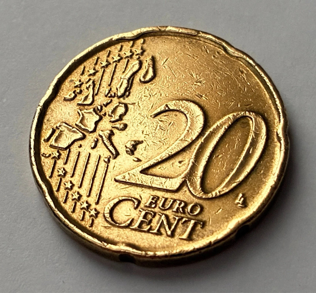 20 Cent 2004 | Belgien | König Albert II. | Nordisches Gold Münze | schön