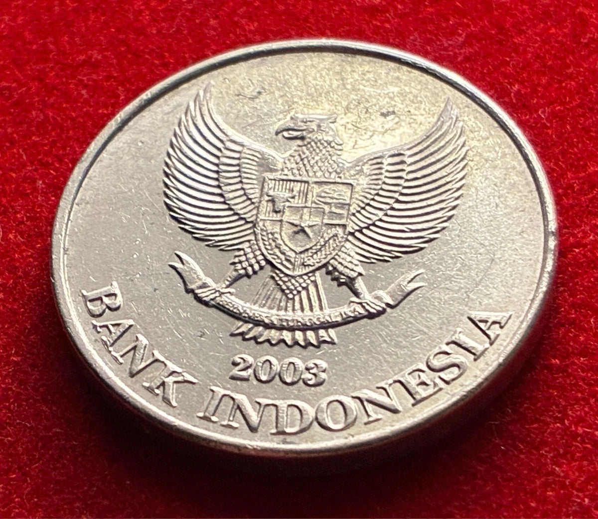 200 Rupiah 2003 | Indonesien | Bali-Star (Jalak Bali) | Aluminium Münze | schön