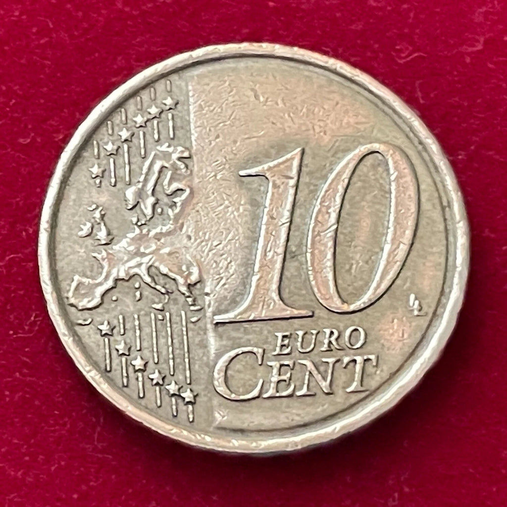 10 Cent 2009 | Slowakei | Burg Bratislava | Nordisches Gold Münze