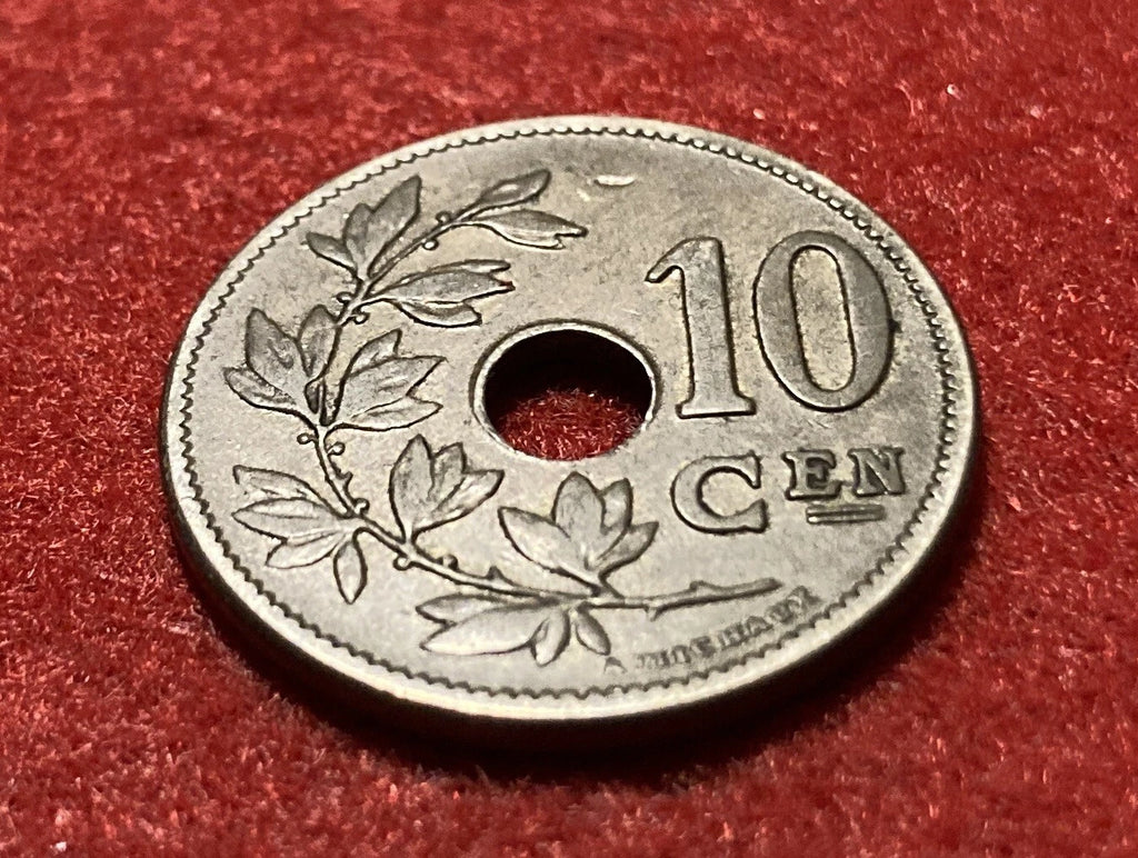 10 Centimes 1905 | Belgien | König Leopold II | Vorzüglicher Zustand