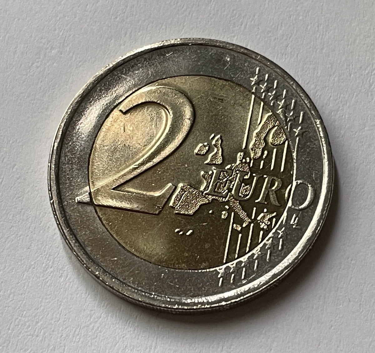 2 Euro 2002 | Luxemburg | Großherzog Henri | Bi-Metall Münze | schön