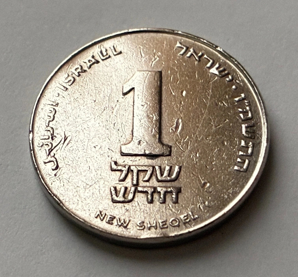 1 New Sheqel 1992 | Israel | Lilie | Kupfer-Nickel-Legierung | Historische Münze