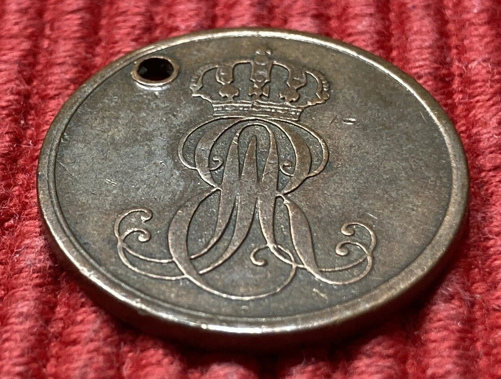 2 Pfennige 1846 A | Königreich Hannover | Ernst August I. | Kupfer-Münze