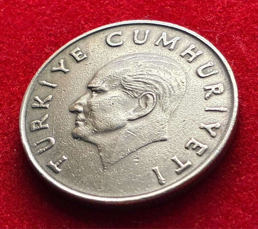 100 Lira 1987 | Türkei | Mustafa Kemal Atatürk | Kupfer-Zink-Nickel Münze | schön