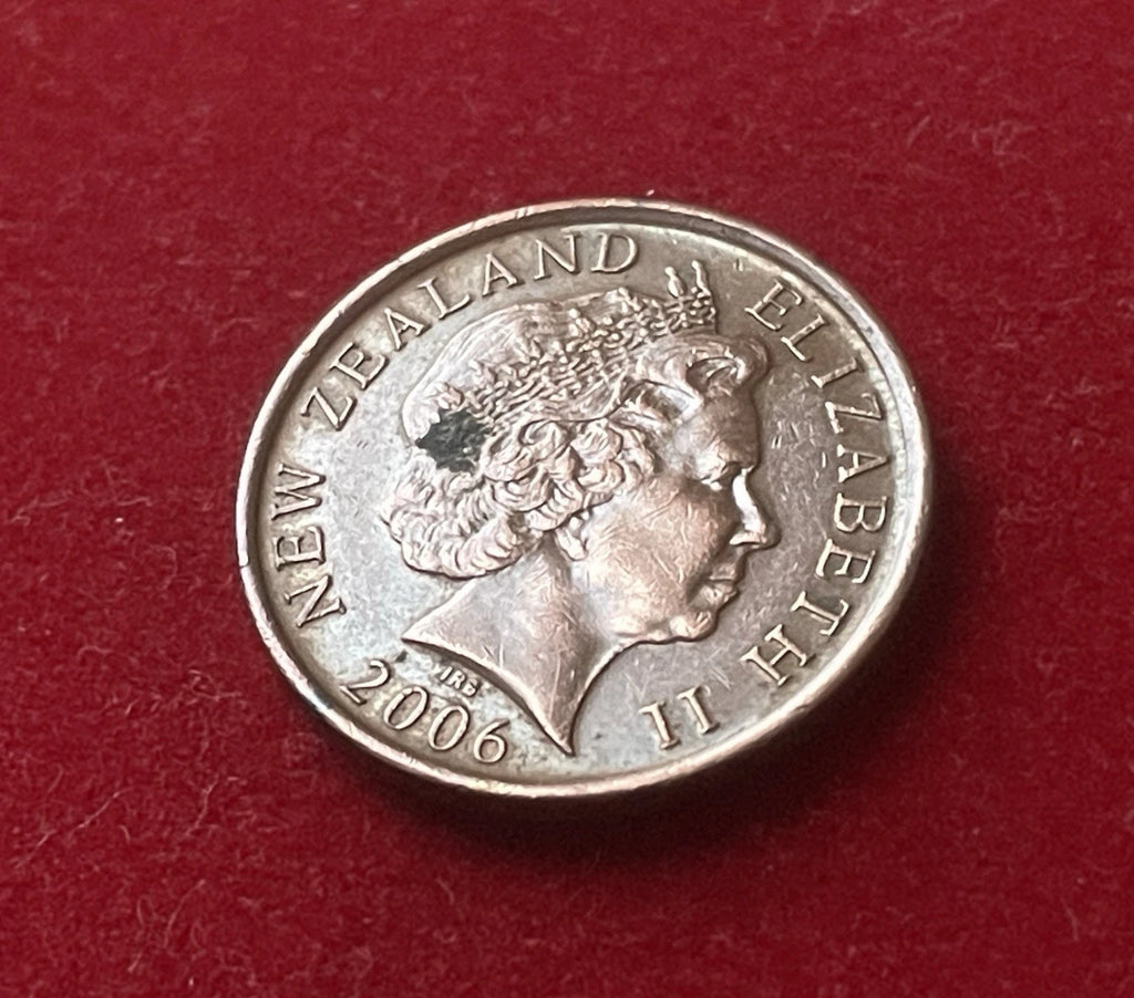 10 Cent 2006 | Neuseeland | Queen Elizabeth II. | Verkupferter Stahl Münze