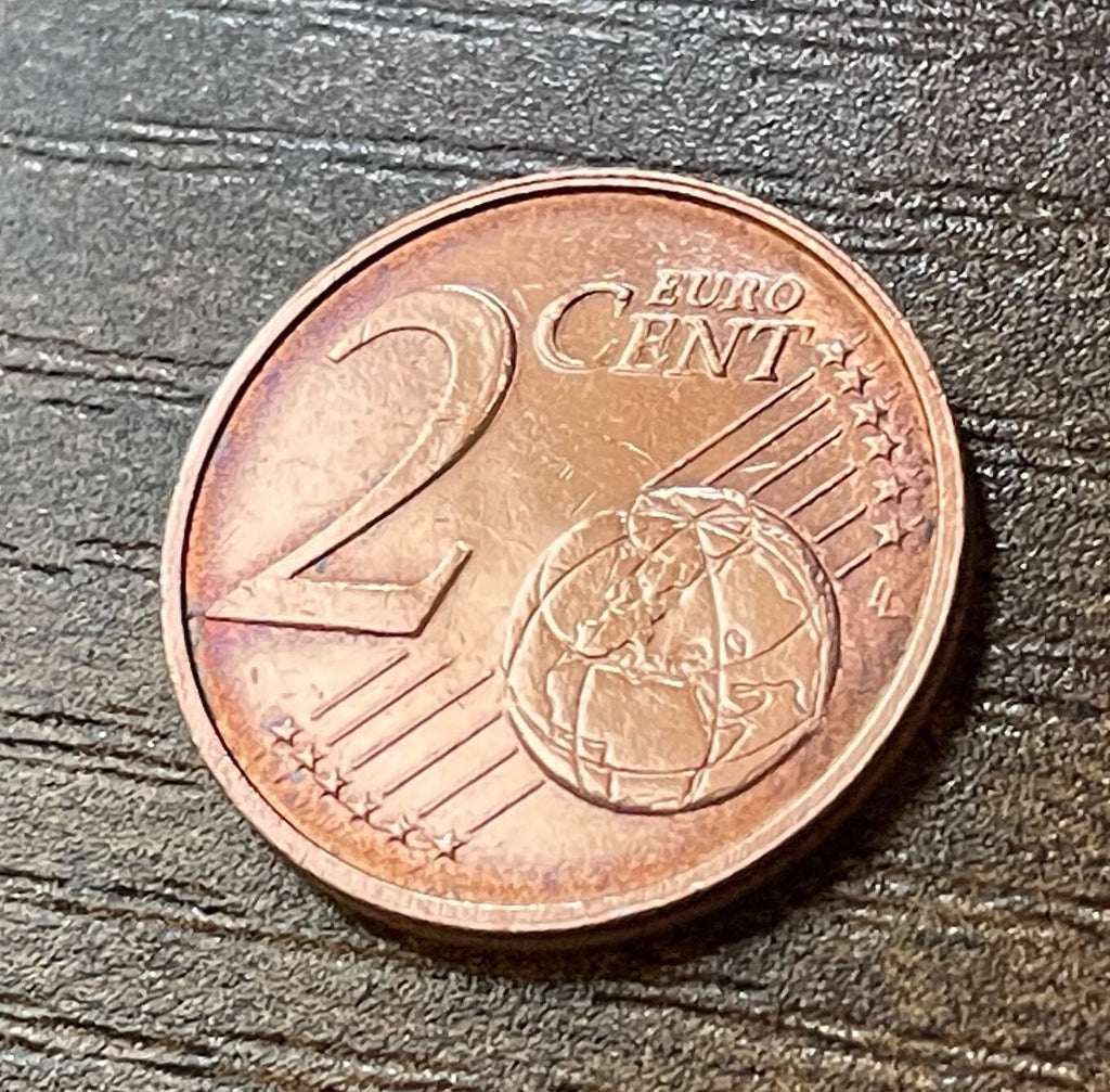 2 Cent 2011 | Luxemburg | Großherzog Henri | LËTZEBUERG | Verkupferter Stahl Münze