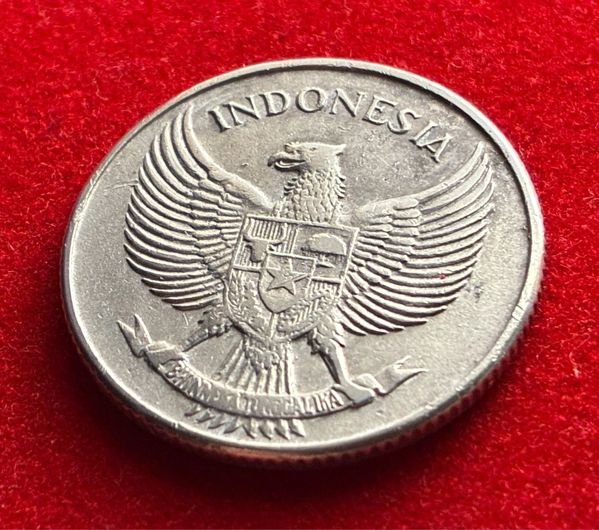 25 Sen 1957 | Indonesien | Garuda Pancasila | Aluminium Münze | vorzüglich