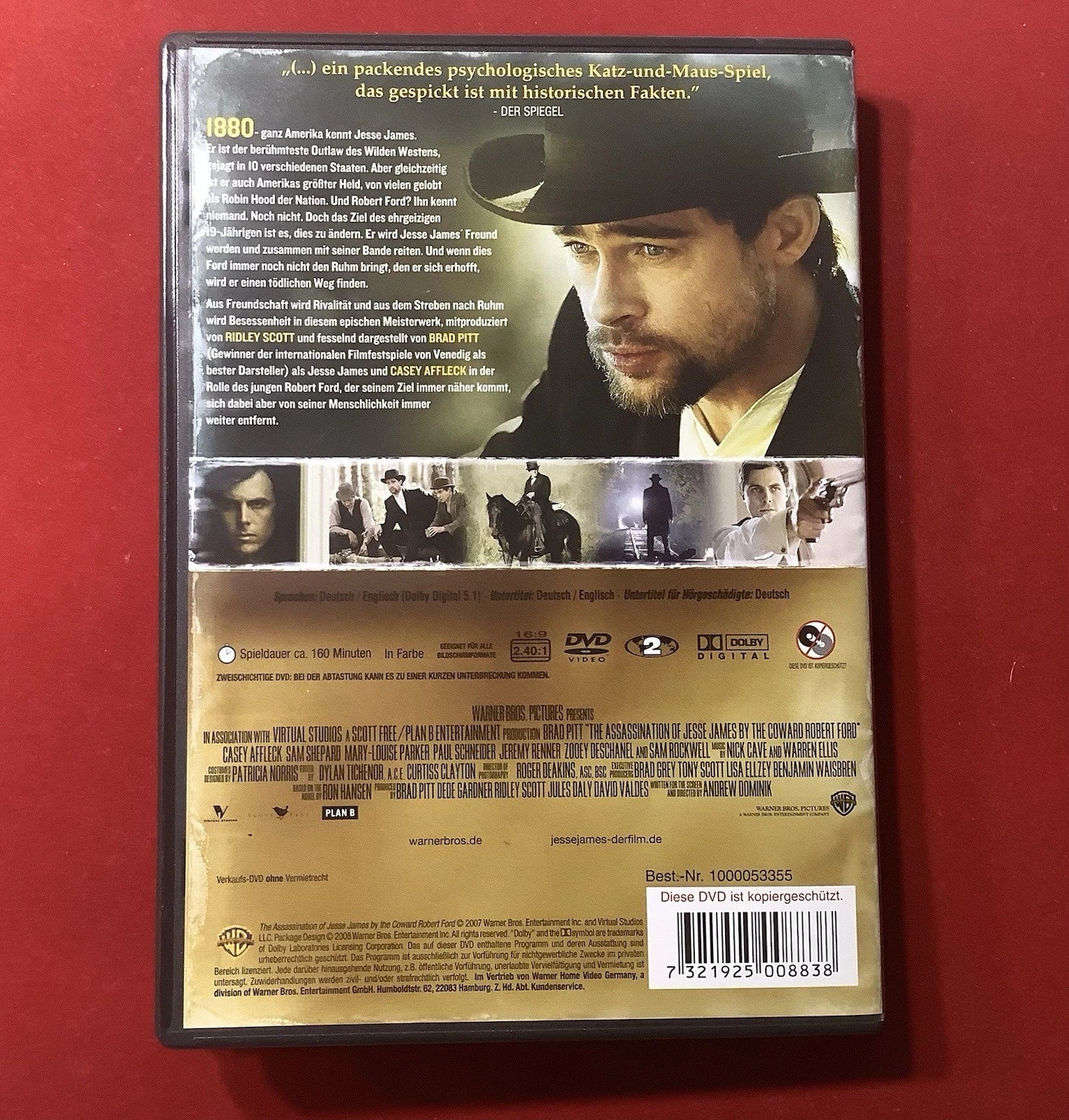 DVD: Die Ermordung des Jesse James durch den Feigling Robert Ford | Western, Drama