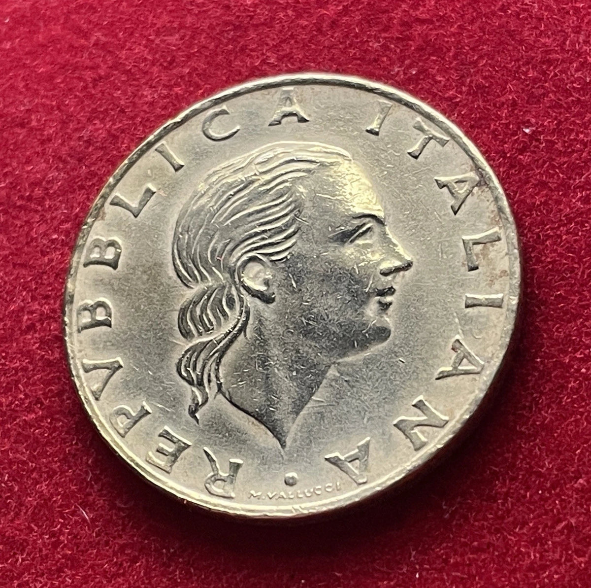 200 Lire 1992 | Italien | Briefmarkenausstellung Genua | Aluminiumbronze Münze | schön