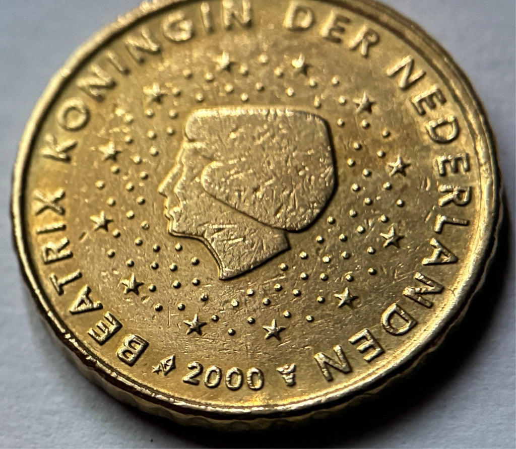 10 Cent 2000 | Niederlande | Königin Beatrix | Nordisches Gold Münze
