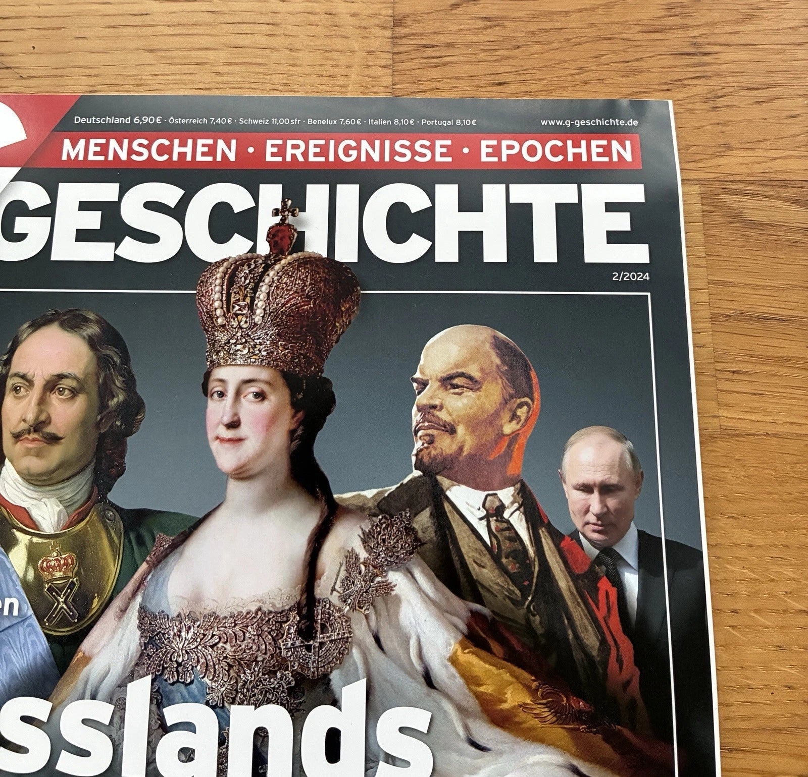 G Geschichte Magazin Nr. 2/2024 – Russlands Imperium: Der ewige Hunger nach Land | Zeitschrift | Zustand sehr gut