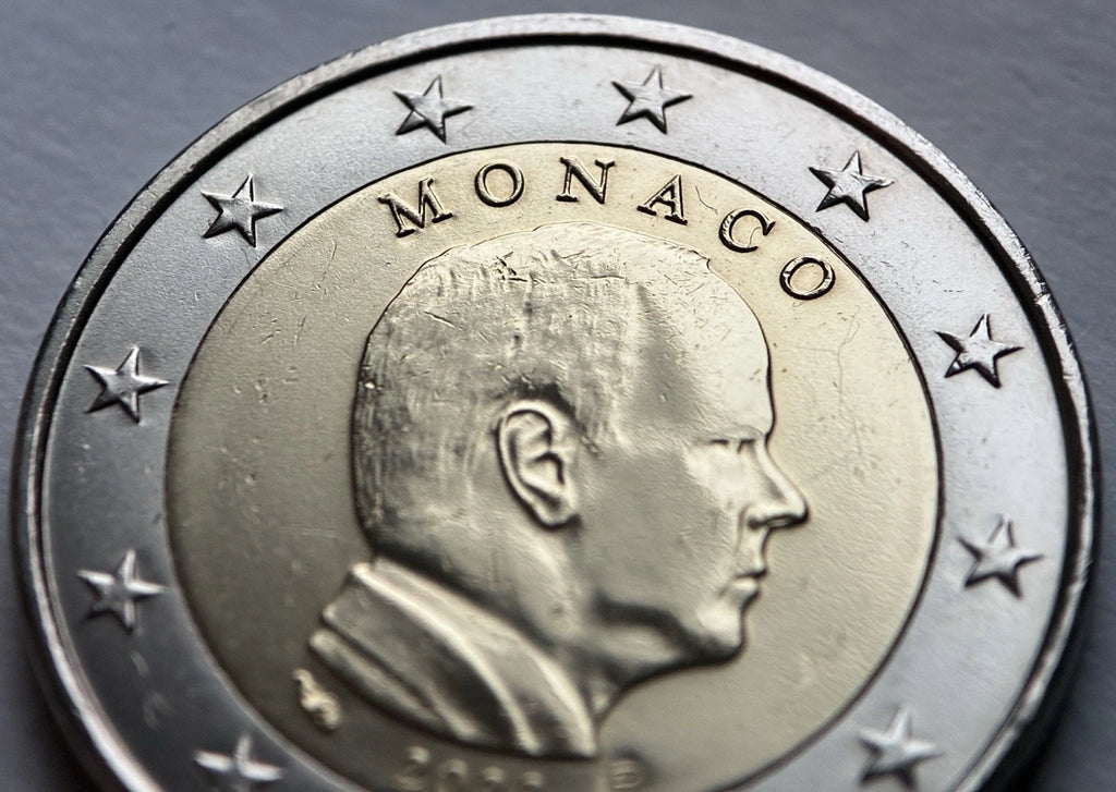2 Euro Münze Monaco 2022 - Fürst Albert II.
