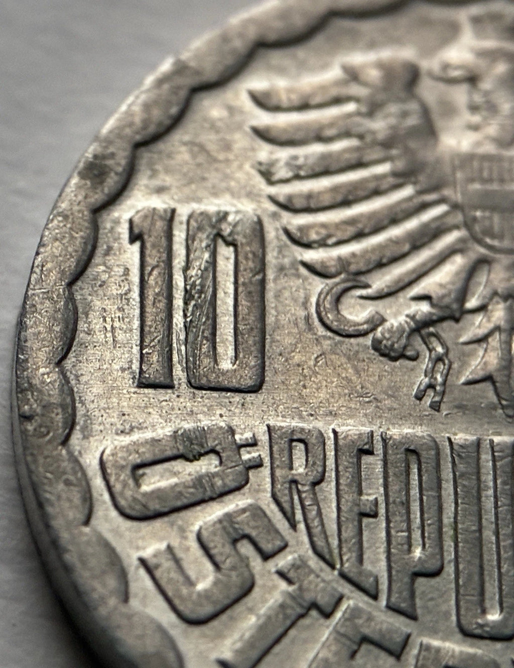 10 Groschen 1988 | Republik Österreich | Aluminium Münze