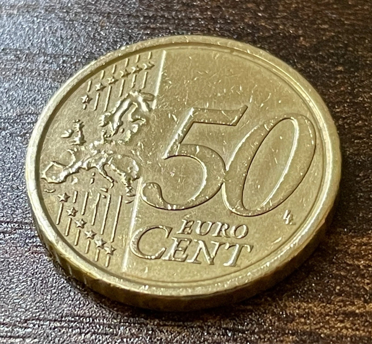 50 Cent 2012 | Vatikanstadt | Papst Benedikt XVI. | Nordisches Gold Münze | schön
