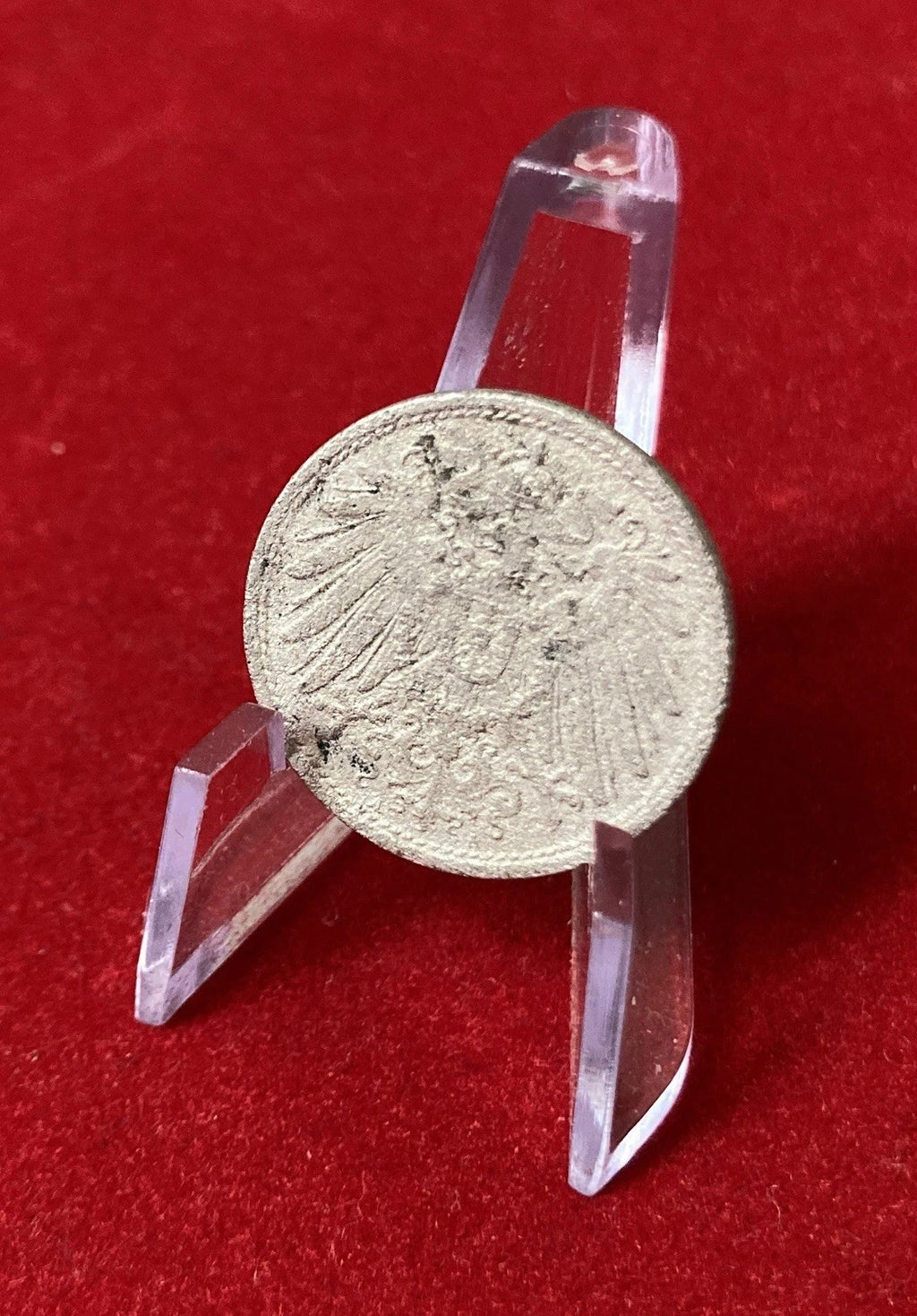 10 Pfennig 1912 A | Deutsches Reich | gekrönter deutscher Reichsadler | Kupfer-Nickel Münze