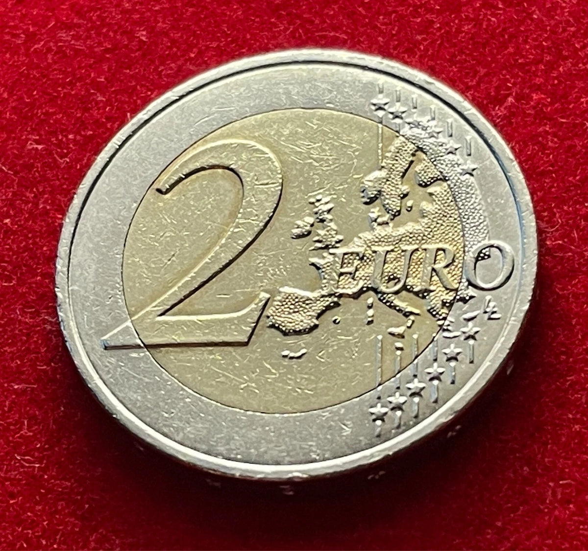 2 Euro 2015 | Frankreich | 225 Jahre Föderationsfest | Bi-Metall Gedenkmünze | Sehr schön