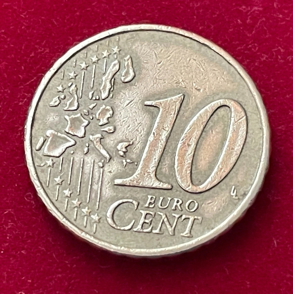 10 Cent 2002 | Griechenland | Rigas Pheraios | Nordisches Gold Münze