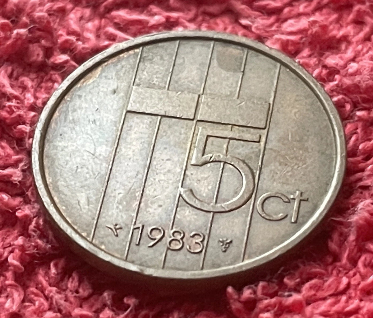 5 Cent 1983 | Niederlande | Königin Beatrix | Bronze Münze | sehr schön