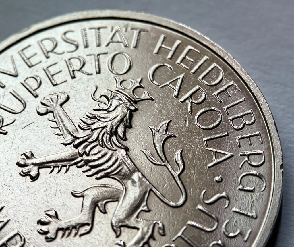 5 DM 1986 D | BRD | 600 Jahre Universität Heidelberg Gedenkmünze