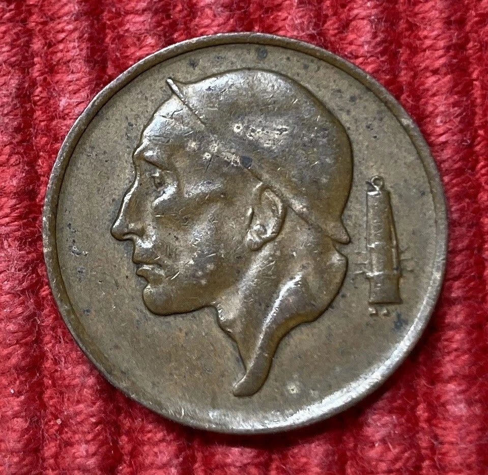 50 Centimes 1966 | Belgien | BELGIQUE | Bronze Münze | schön