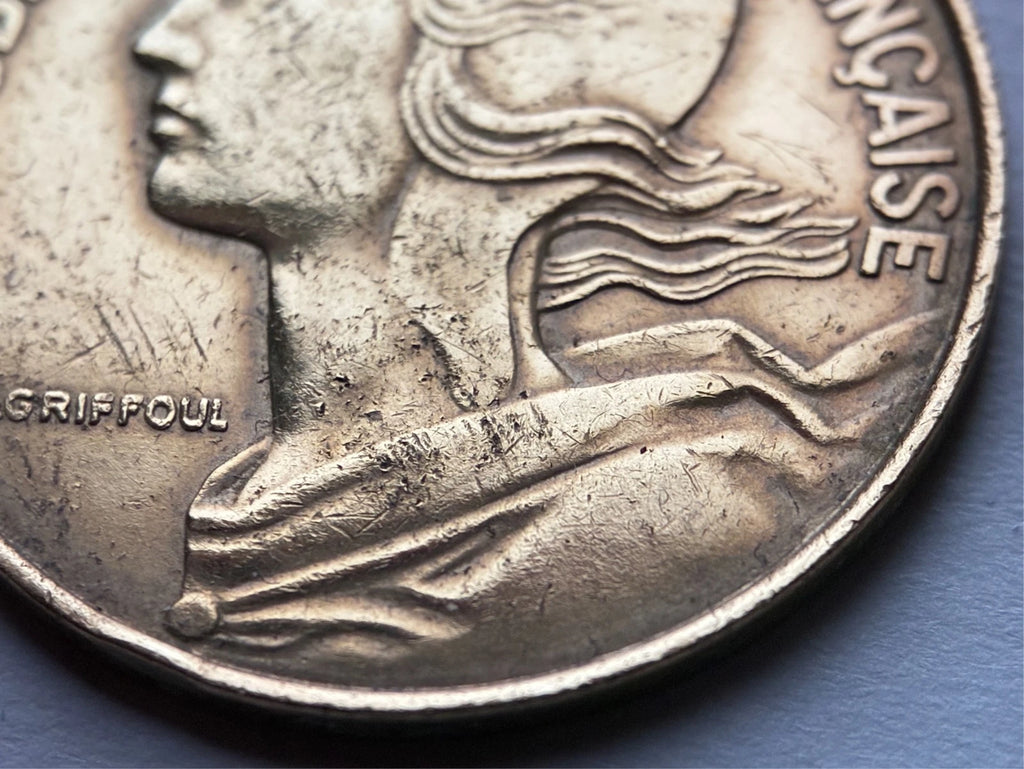20 Centimes 1996 | Frankreich | Marianne | Aluminiumbronze Münze | schön