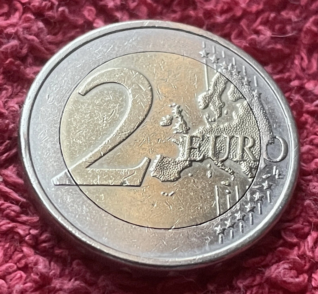 2 Euro 2008 | Zypern | Idol von Pomos | Bi-Metall Münze | schön