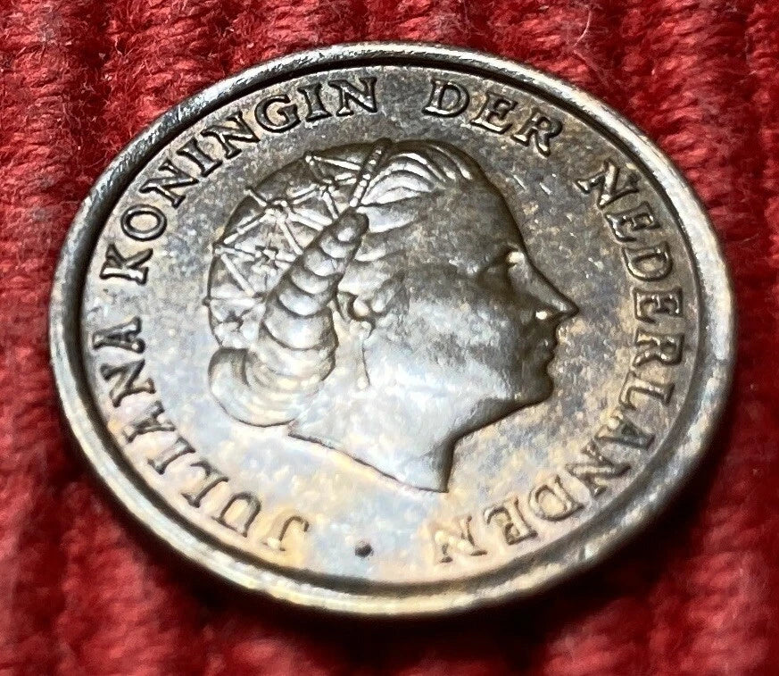 1 Cent 1953 | Niederlande | Juliana Koningin der Nederlanden | Bronze | Sehr guter Zustand