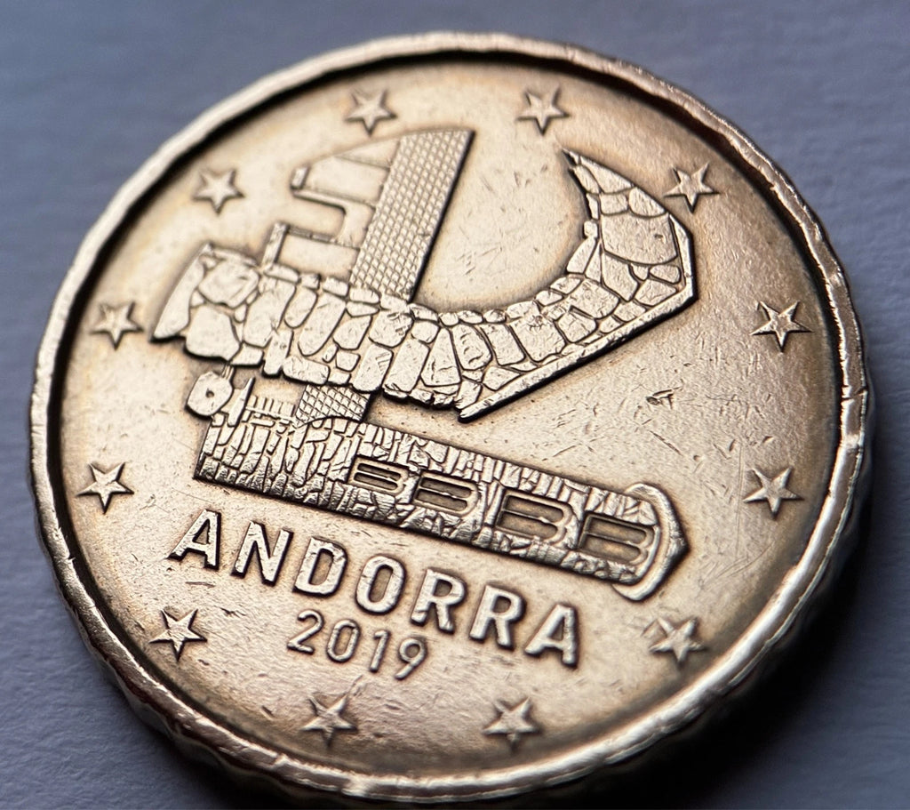 10 Cent 2019 | Andorra | Sant Martí de la Cortinada | Nordisches Gold Münze