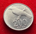 200 Rupiah 2003 | Indonesien | Bali-Star (Jalak Bali) | Aluminium Münze | schön