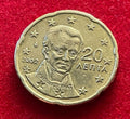 20 Cent 2002 | Griechenland | Ioannis Kapodistrias | Nordisches Gold Münze | schön