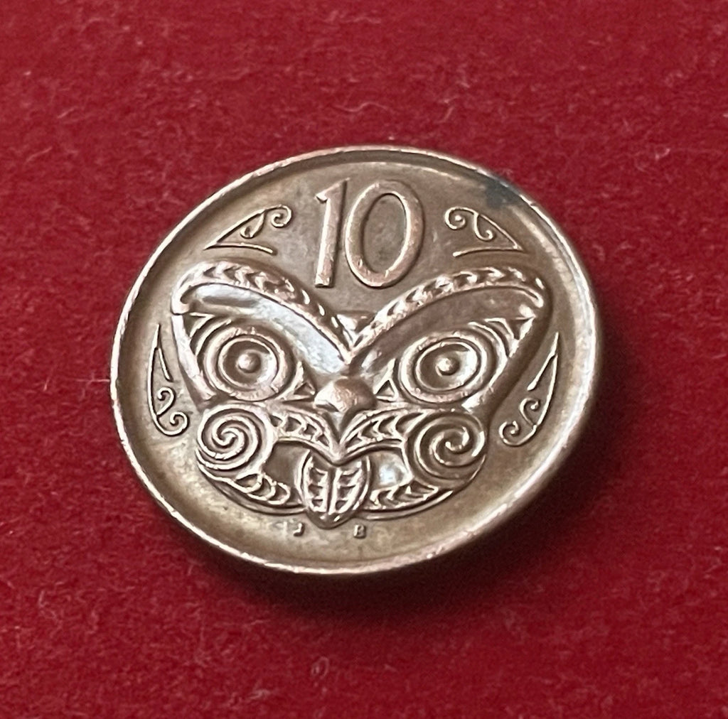 10 Cent 2006 | Neuseeland | Queen Elizabeth II. | Verkupferter Stahl Münze