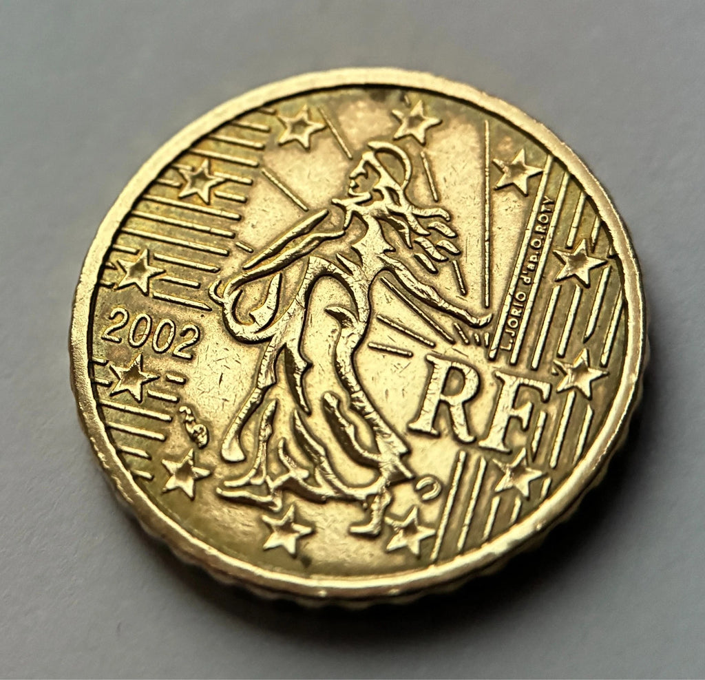 10 Cent 2002 | Frankreich | Säerin 'La Semeuse' | Nordisches Gold Münze
