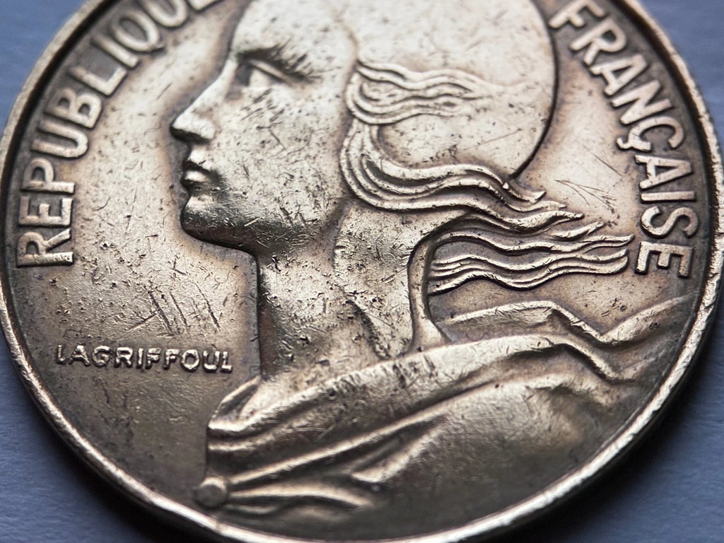 20 Centimes 1996 | Frankreich | Marianne | Aluminiumbronze Münze | schön