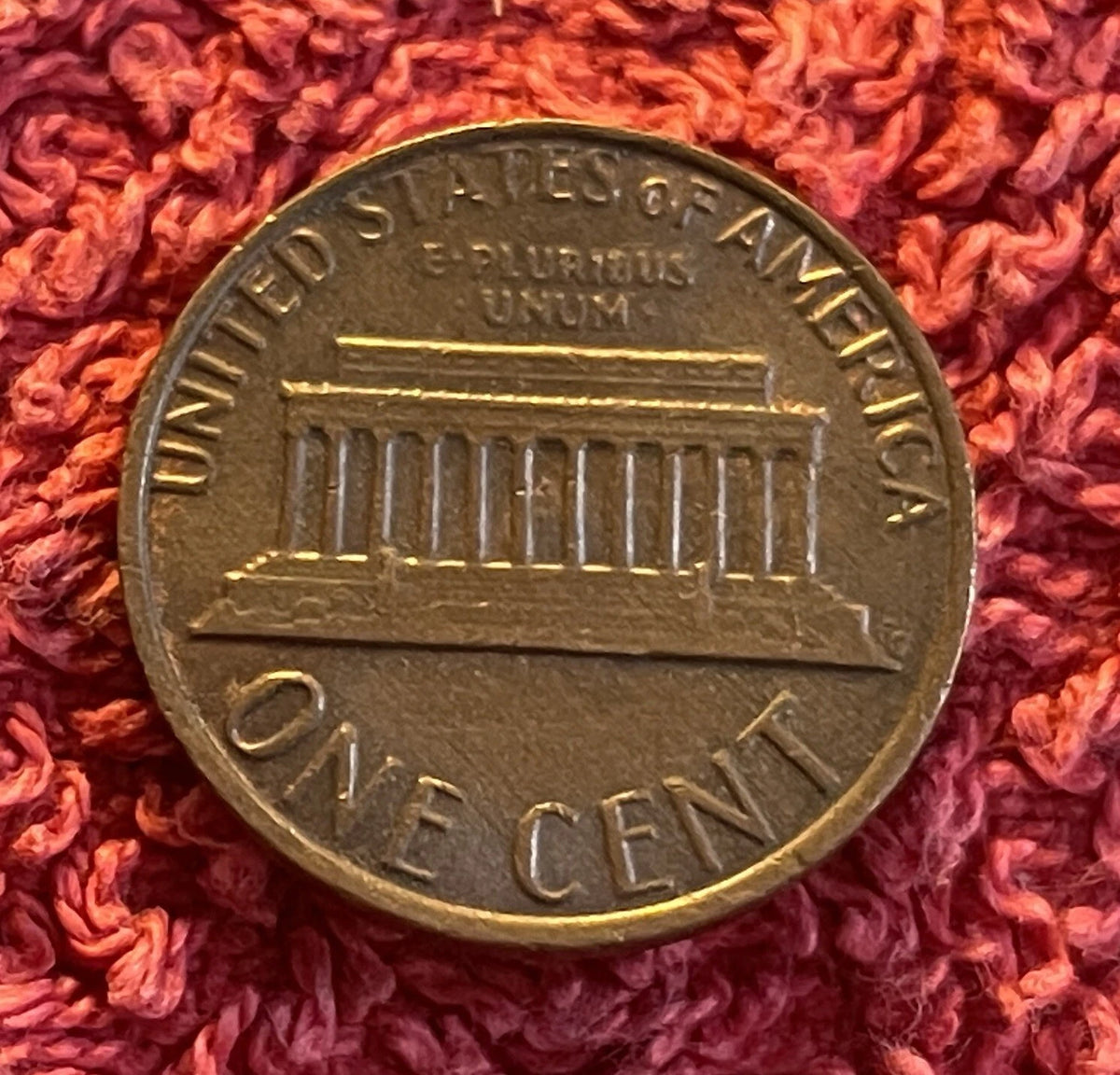 1 Cent 1981 USA | Lincoln Memorial Cent | Kupfer-Zink | Sammlermünze