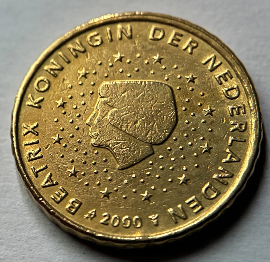 10 Cent 2000 | Niederlande | Königin Beatrix | Nordisches Gold Münze