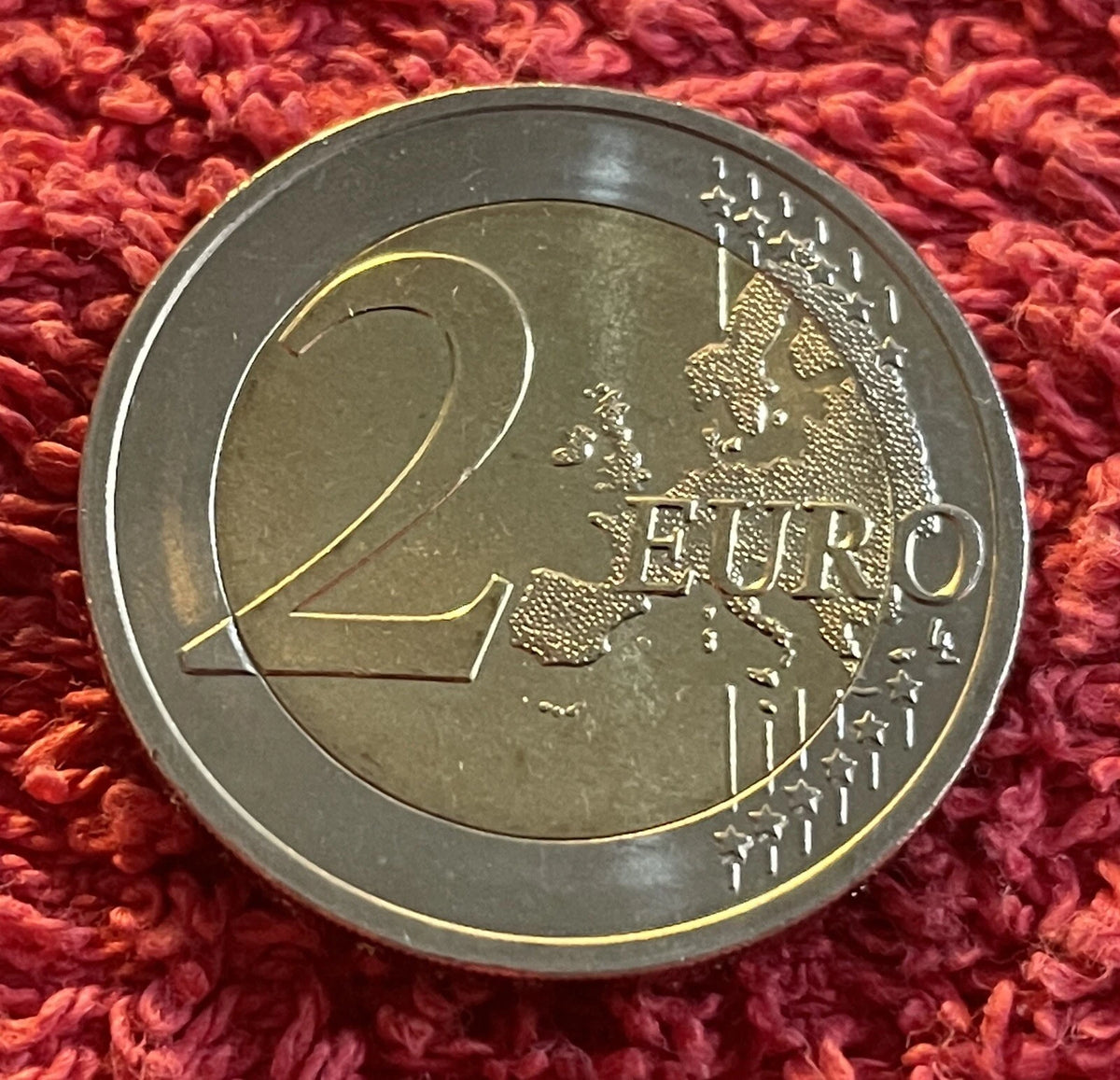 2 Euro Gedenkmünze 2022 Deutschland F – Erasmus-Programm – 35 Jahre Jubiläum / Sehr Schön