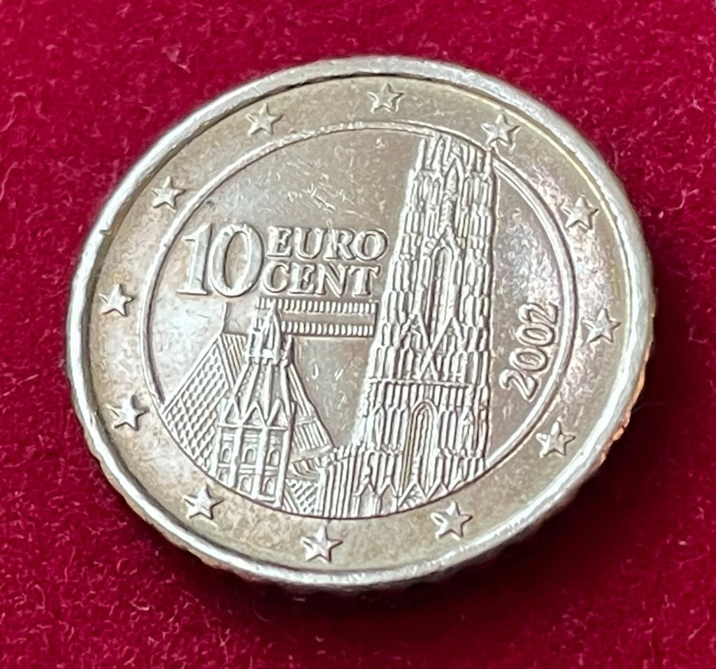 10 Cent 2002 | Österreich | Stephansdom | Nordisches Gold Münze