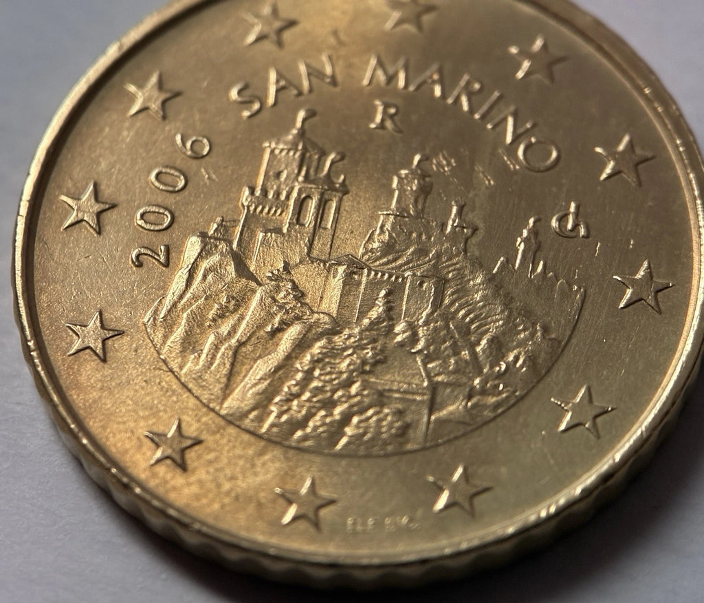 50 Cent San Marino 2006 – Euromünze „Drei Türme“