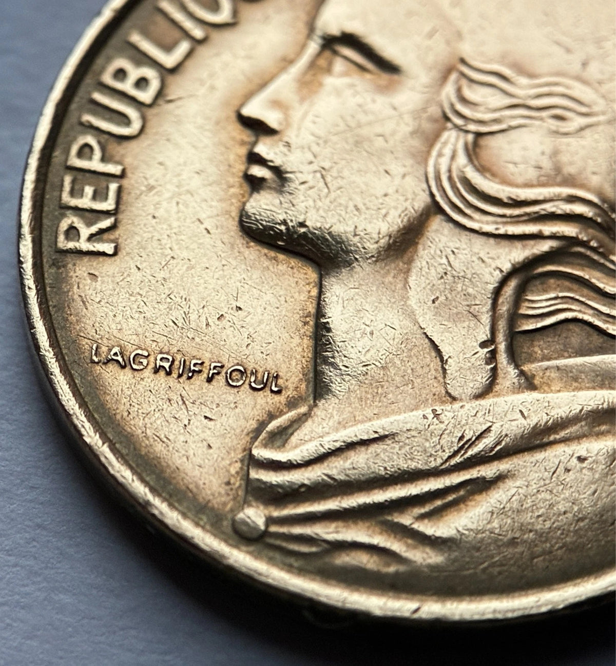 10 Centimes 1998 | Frankreich | Marianne | Aluminiumbronze Münze | vorzüglich