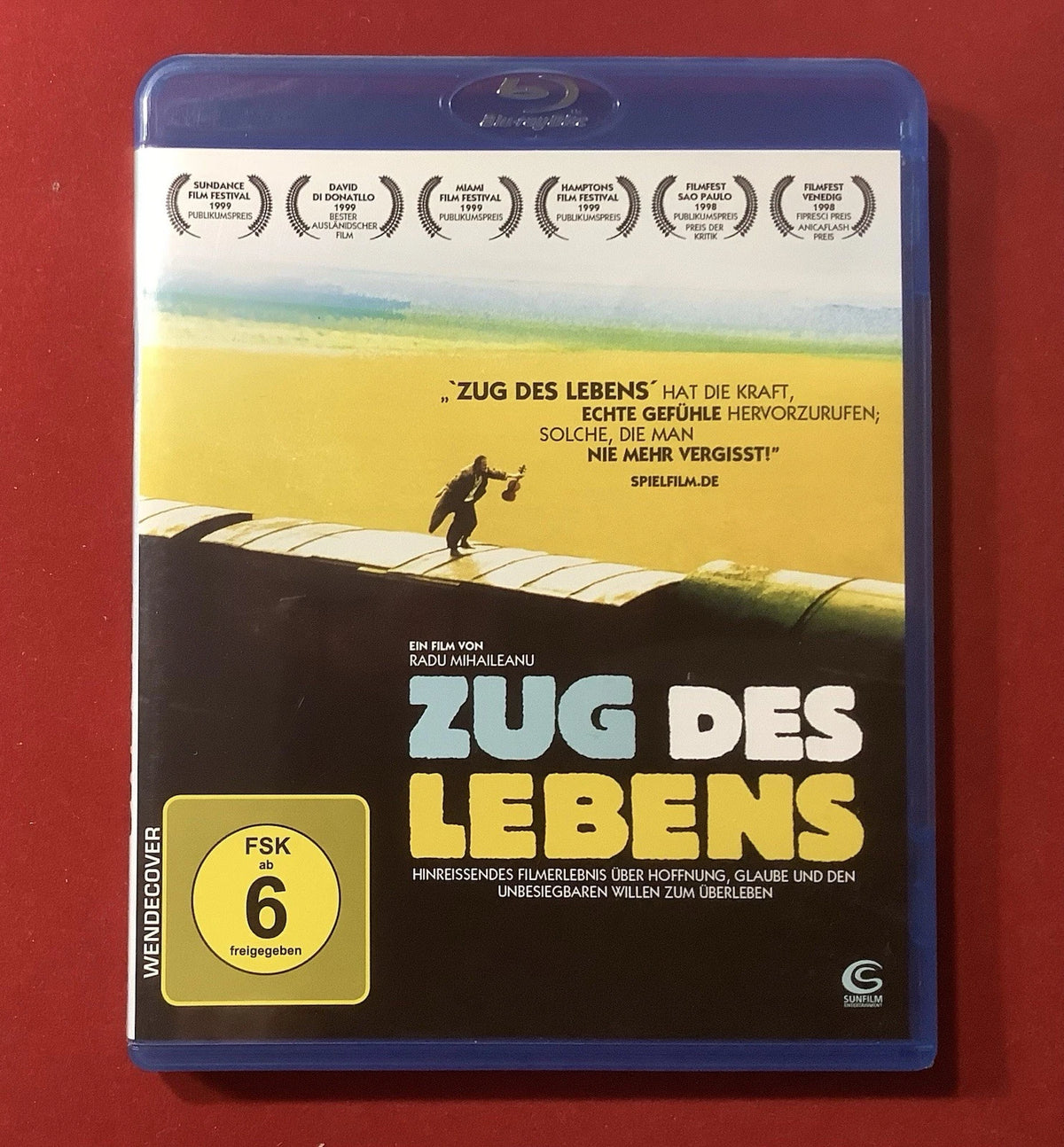 Zug des Lebens – von Radu Mihaileanu (Blu-ray) | Tragikomödie | Zustand: Akzeptabel